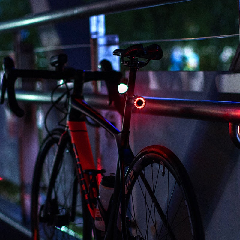 Smart Bike Rear LED Light with Auto Brake Sensor