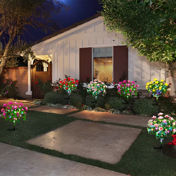 Glowing Floral Night Light Decoration