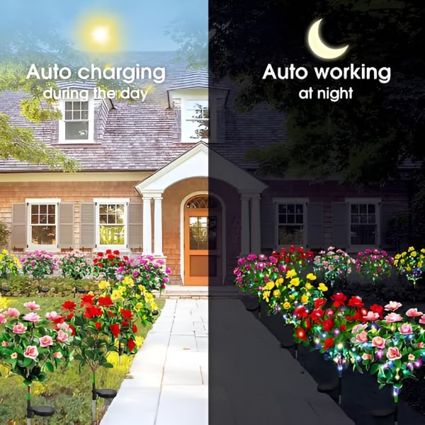 Glowing Floral Night Light Decoration