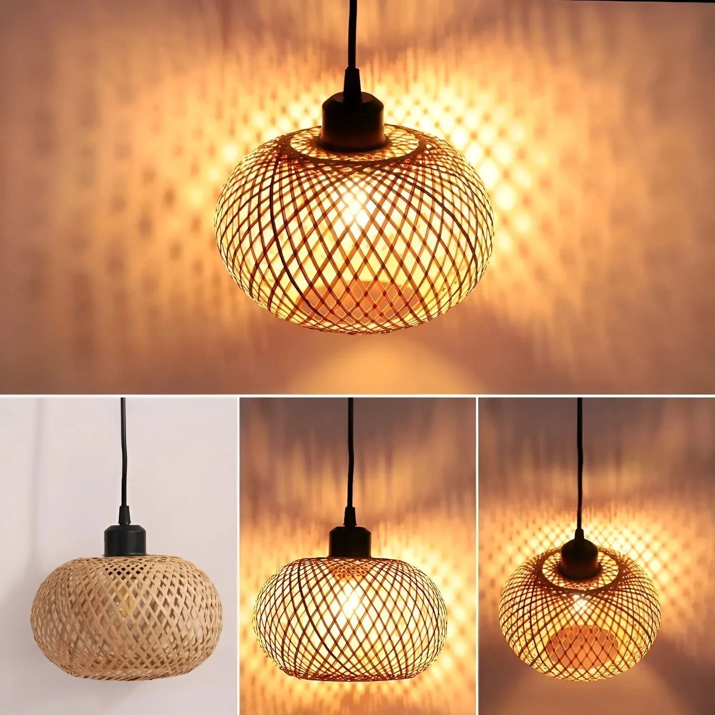 Stylish Woven Pendant Lamp