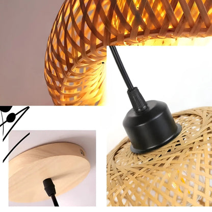 Stylish Woven Pendant Lamp