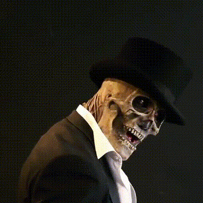Spooky Skull Halloween Mask for Adults