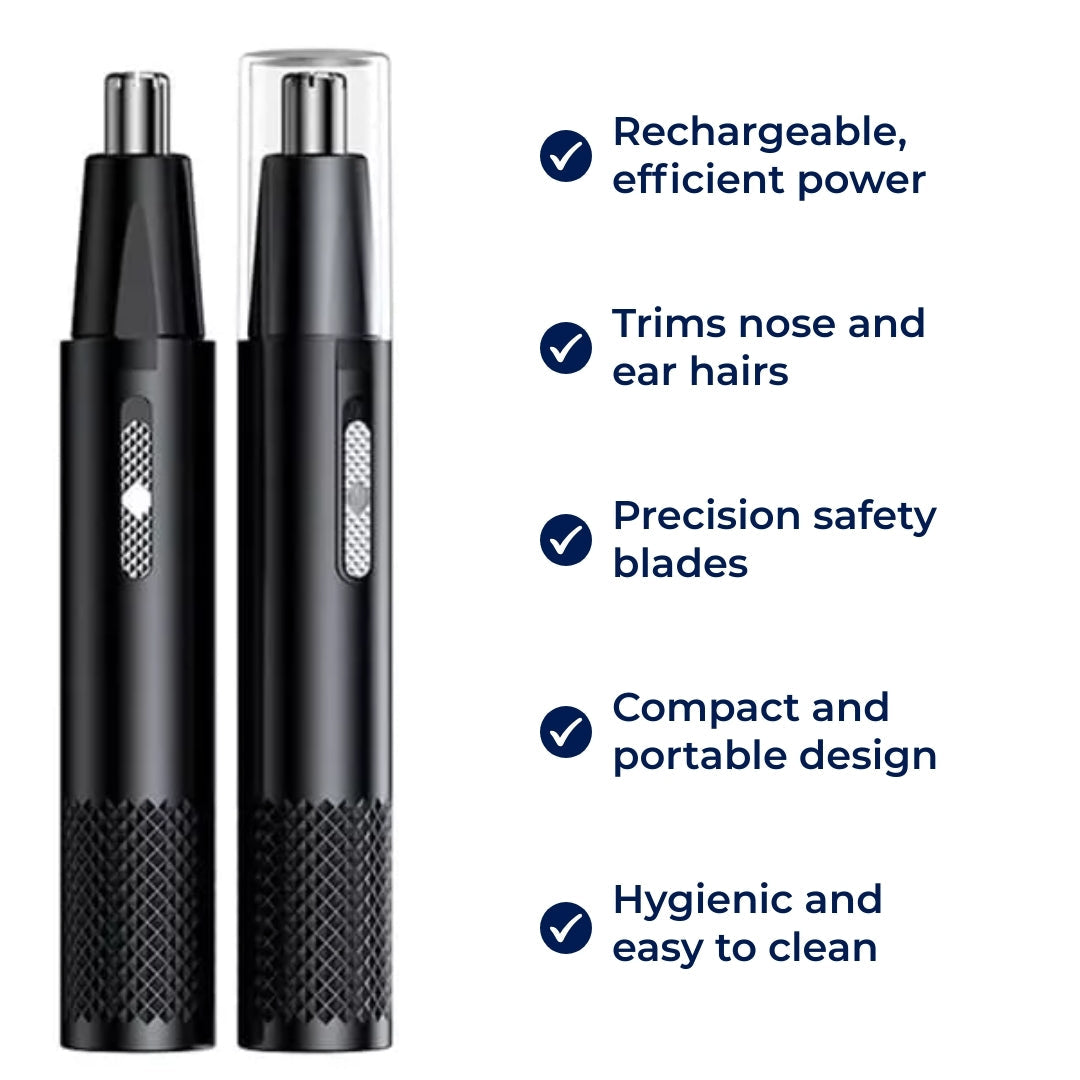 Compact Nose Ear Trimmer for Men Women