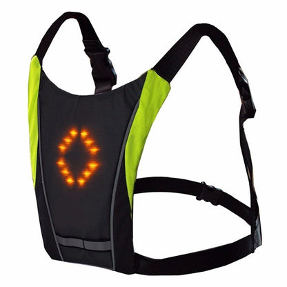 Visible LED Safety Jacket for Cycling Outdoor Night Ride