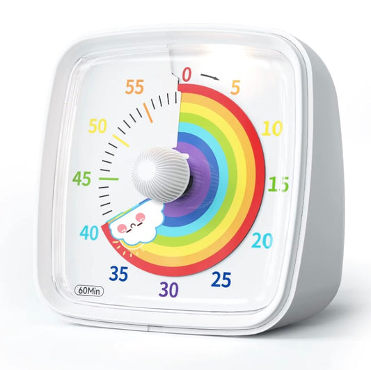 Colorful Kids Timer | 60min Fun Countdown Clock - Befez