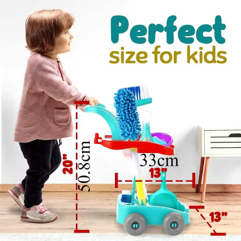 Kid's Interactive Cleaning Play Set