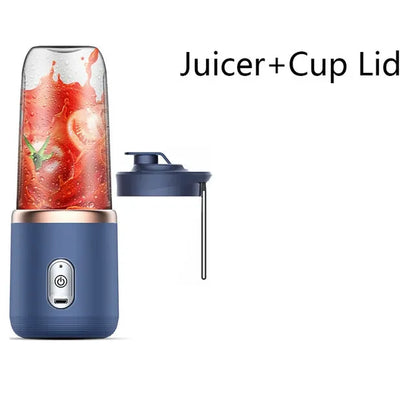 Compact Electric Juicer for Home and Travel Use