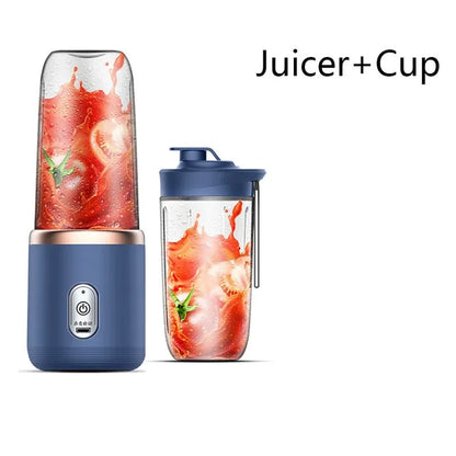 Compact Electric Juicer for Home and Travel Use