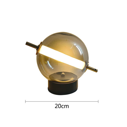 Classic Glass Table Lamp with Soft Warm Light
