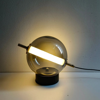 Classic Glass Table Lamp with Soft Warm Light