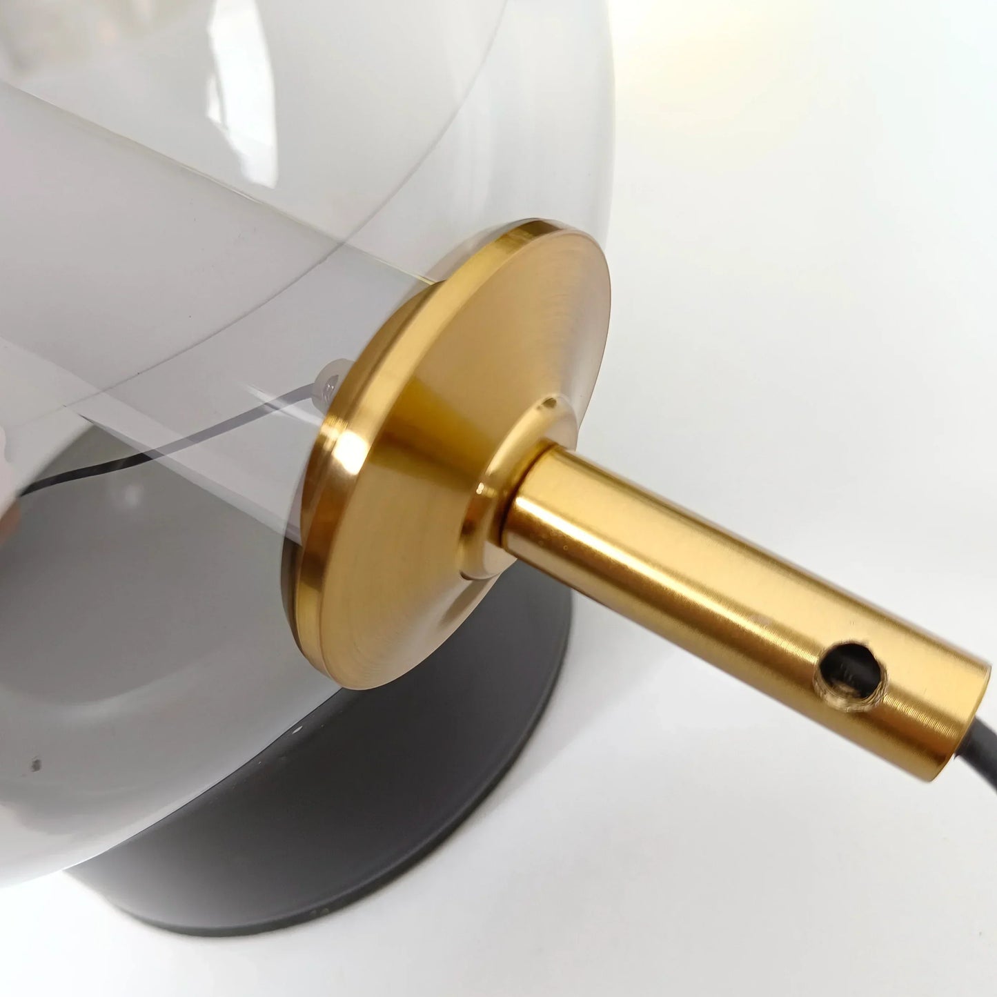 Classic Glass Table Lamp with Soft Warm Light
