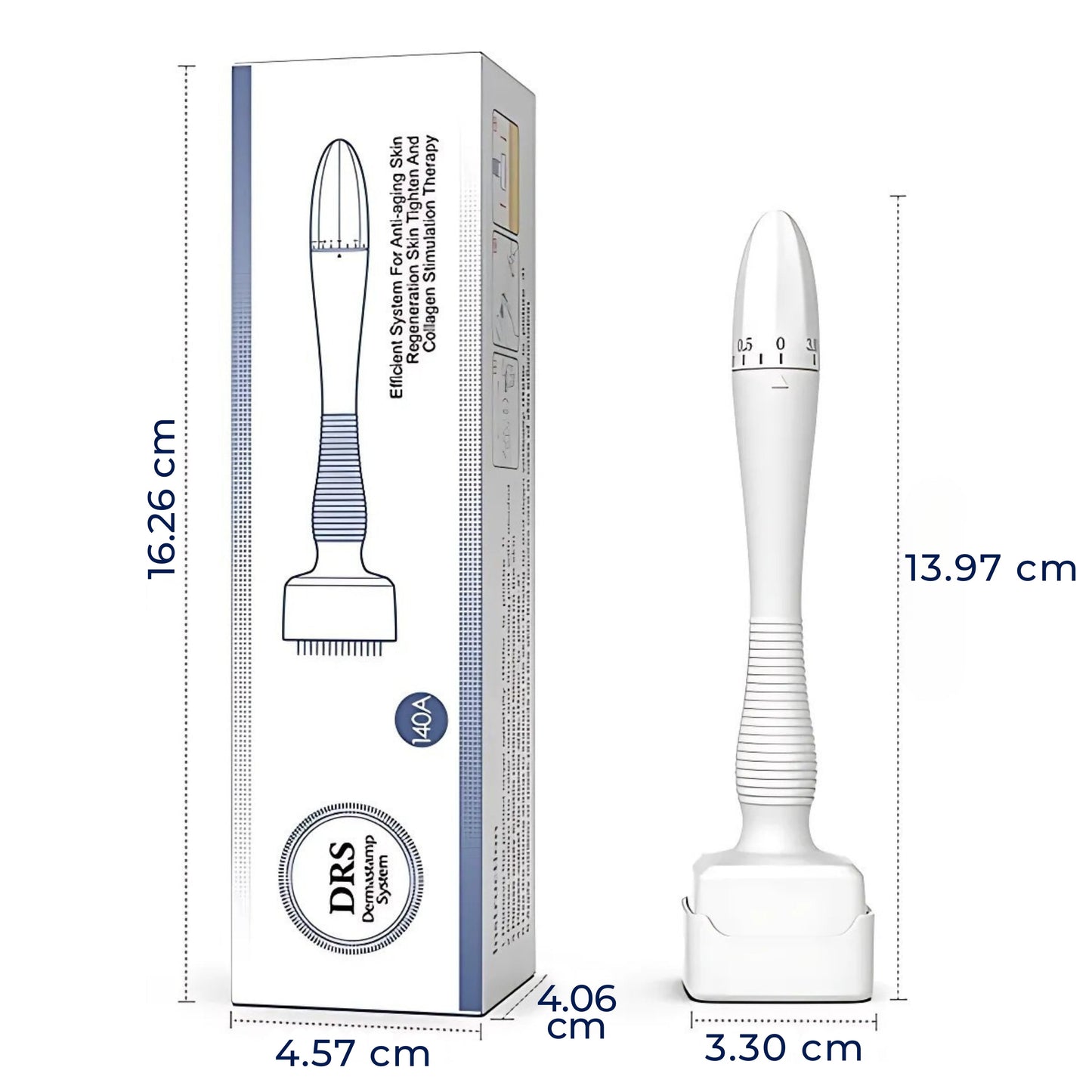 Skin Rejuvenation Derma Roller - 140 Fine Needles