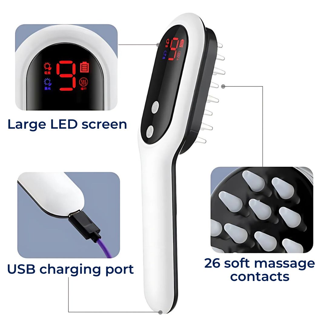 Stimulating Hair Growth Comb for Thin Hair