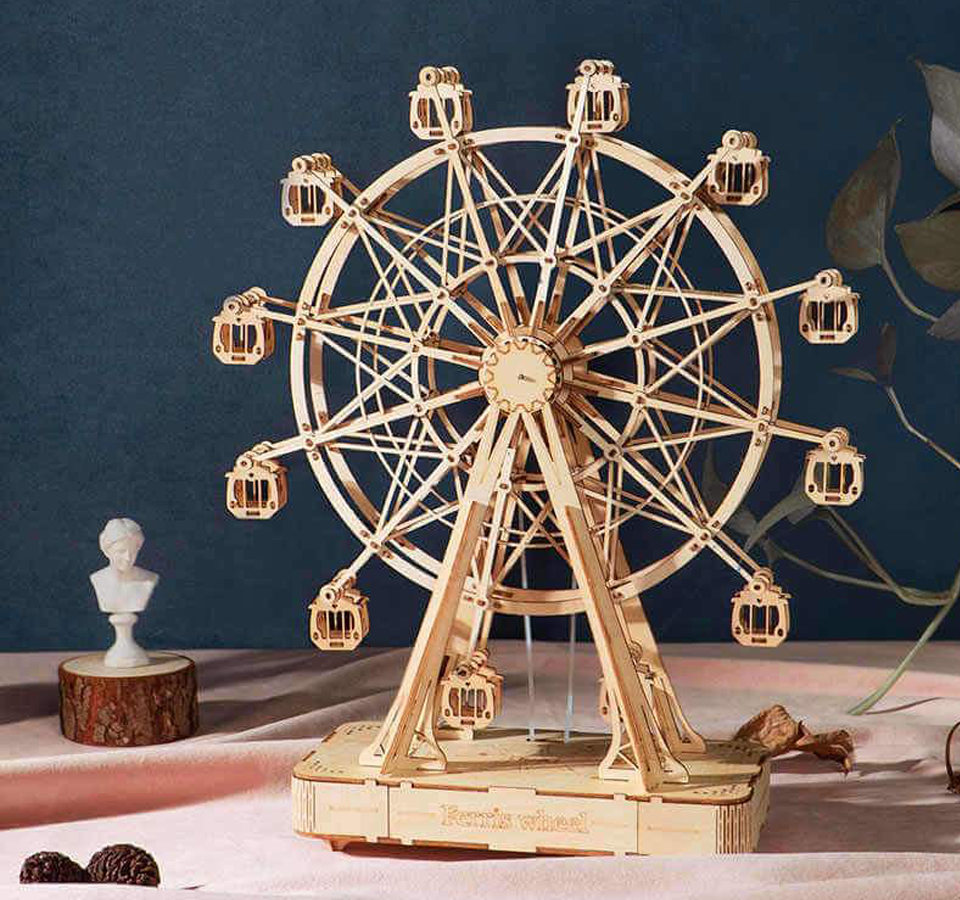 Classic Musical Ferris Wheel Box - Befez
