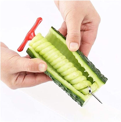 Easy Spiral Vegetable Cutter for Home Cooking