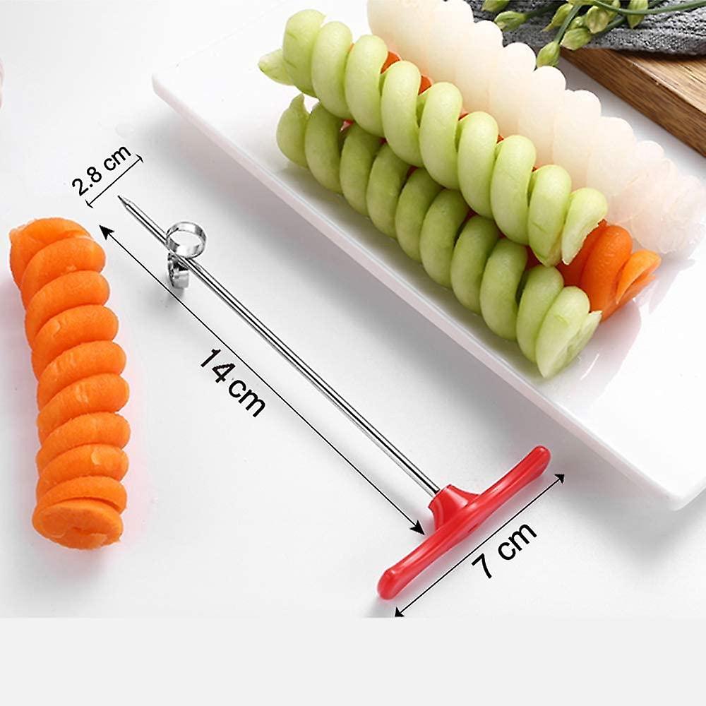 Easy Spiral Vegetable Cutter for Home Cooking