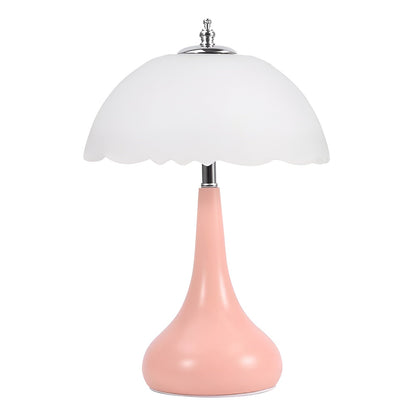 Classic Mushroom Table Lamp with Dimmable LED Light