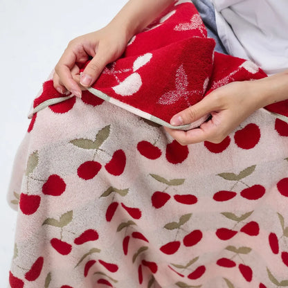 Soft Pink Bath Towel