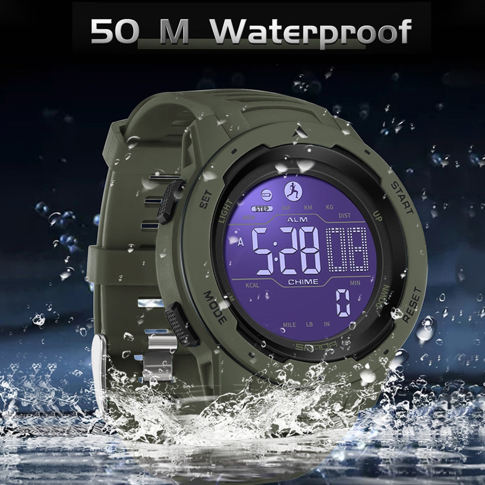 Tactical Waterproof Sports Digital Watch