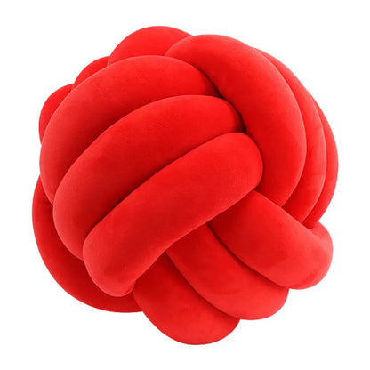 Soft Velvet Knot Pillow