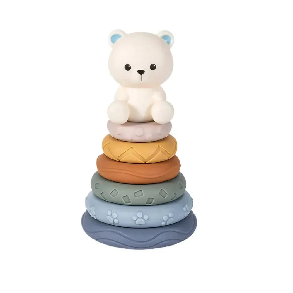 Soft Baby Stacking Toy Rings