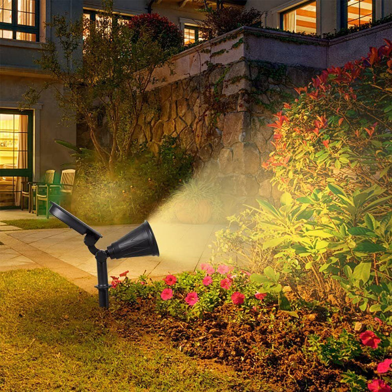 Bright Outdoor Solar Garden Light with Ground Stake