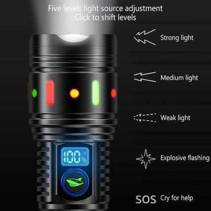 Powerful LED High Beam Outdoor Torch
