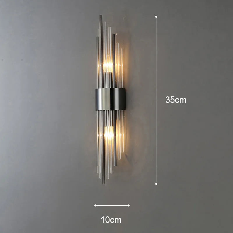 Premium Gold LED Wall Light Fixture