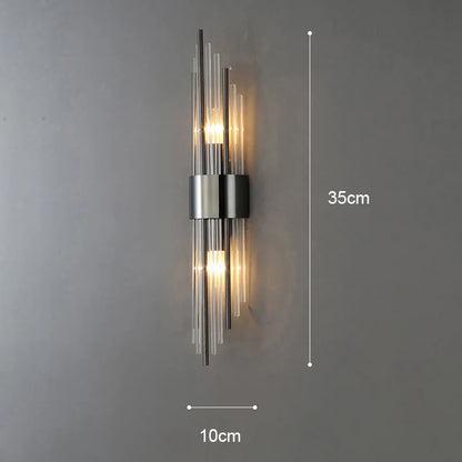Premium Gold LED Wall Light Fixture