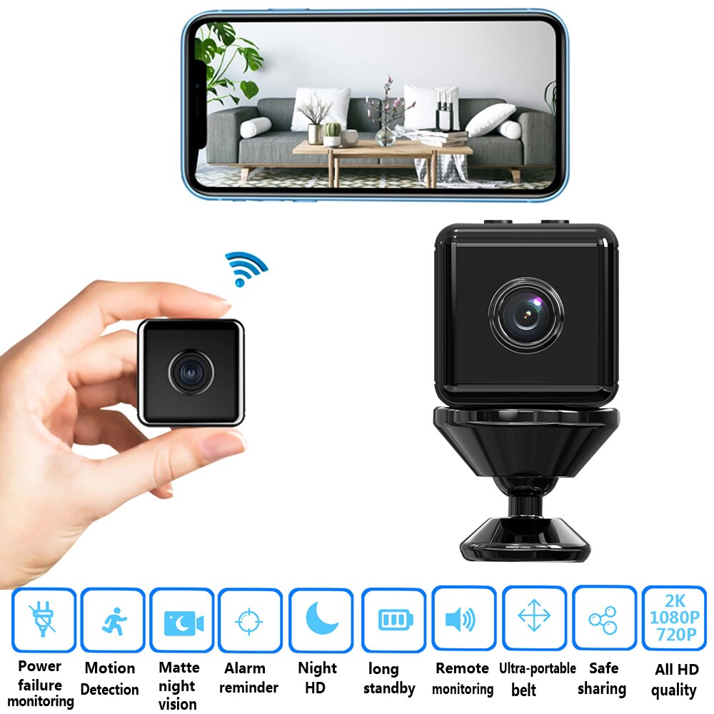 Compact Wireless Home Security Camera