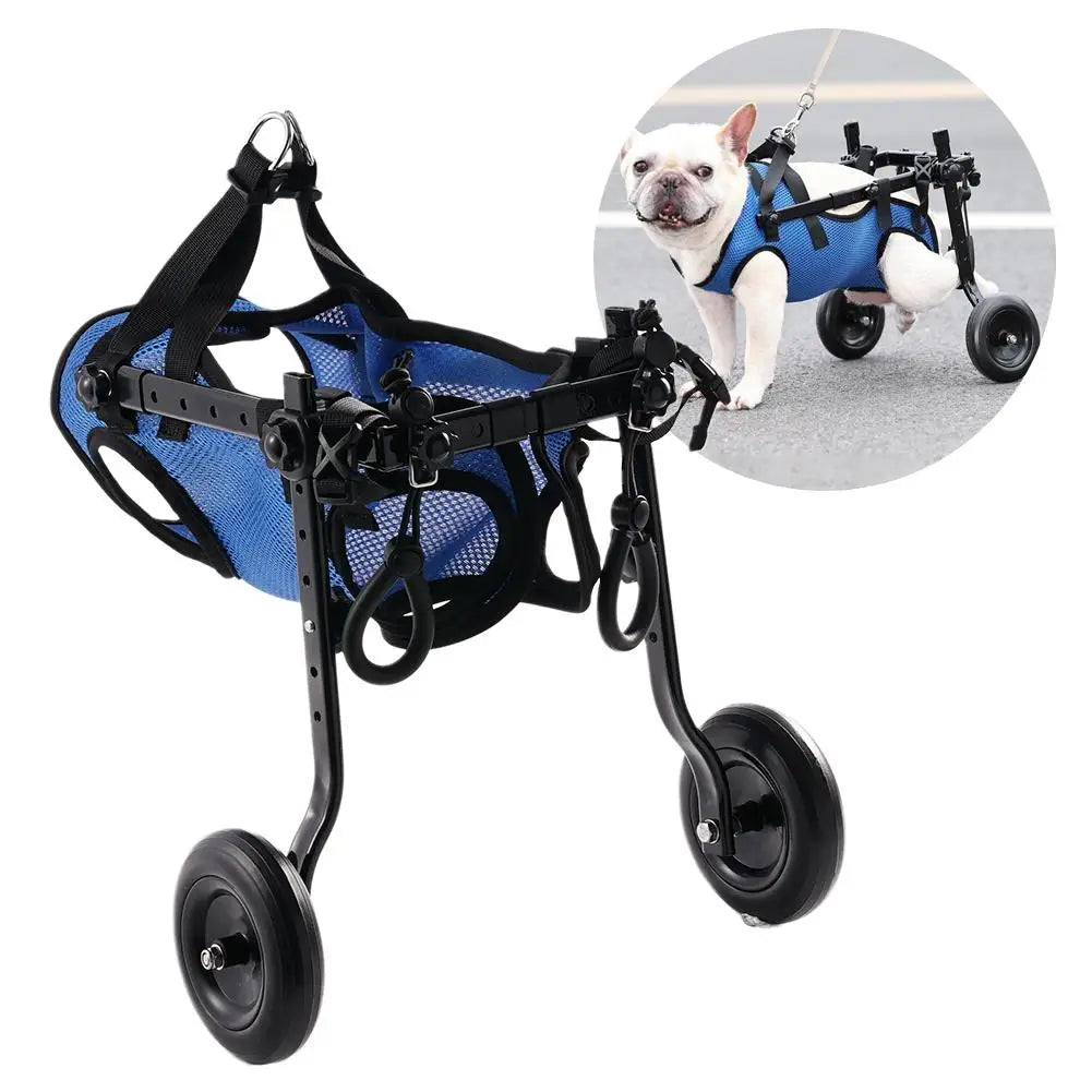 Portable Dog Stroller for Small Pets Rehab Cart
