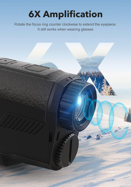 Accurate Golf Rangefinder with Slope Adjustment