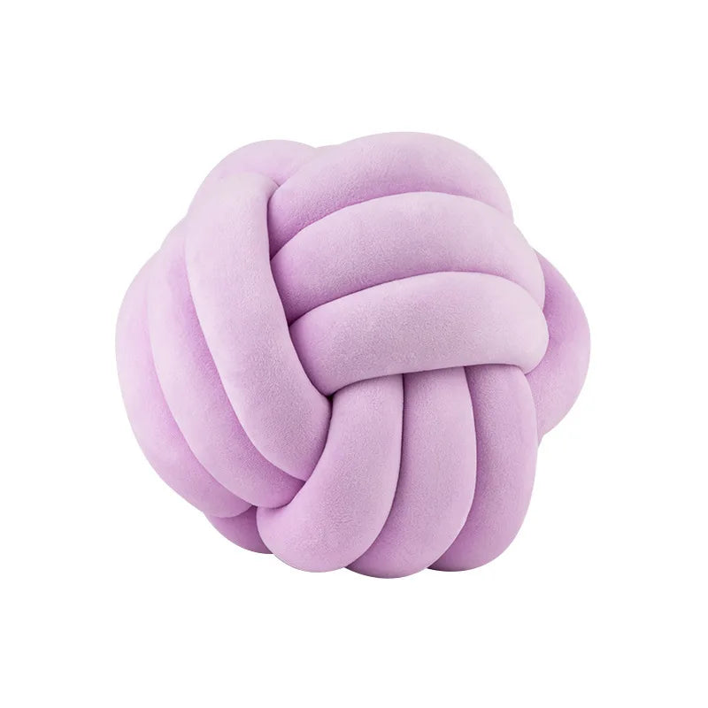 Soft Velvet Knot Pillow