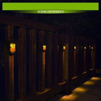 Outdoor Solar Powered 96 LED Garden Wall Light