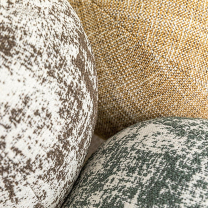 Round Woven Decor Pillow