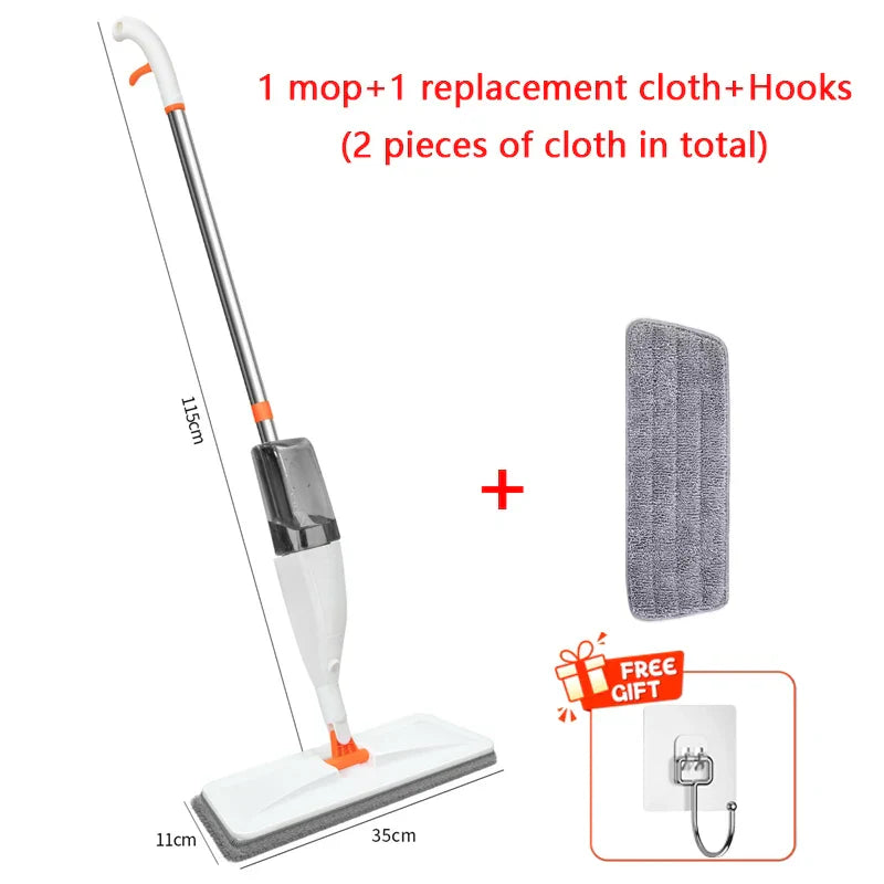 Easy Clean Spray Mop with Microfiber Head