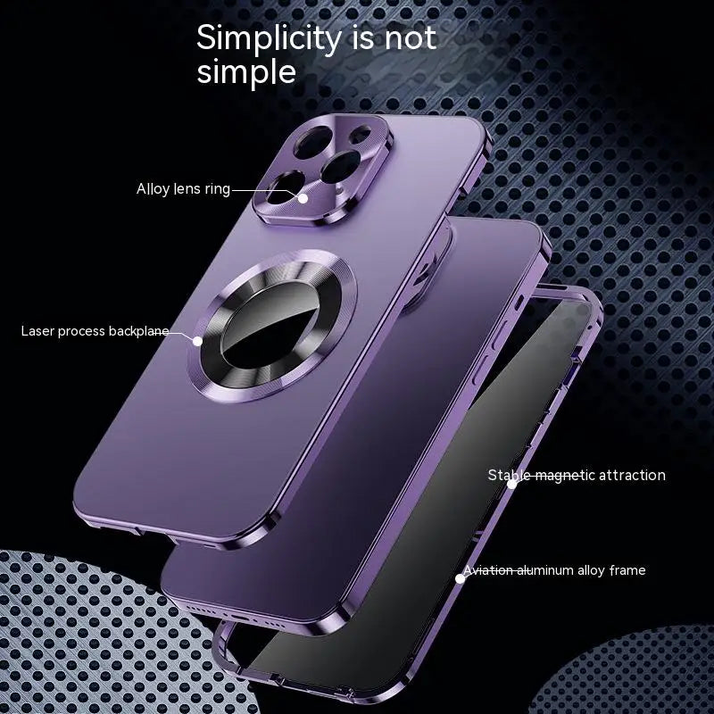 Premium Metal Magnetic Case for iPhone 15 14 13 - Befez