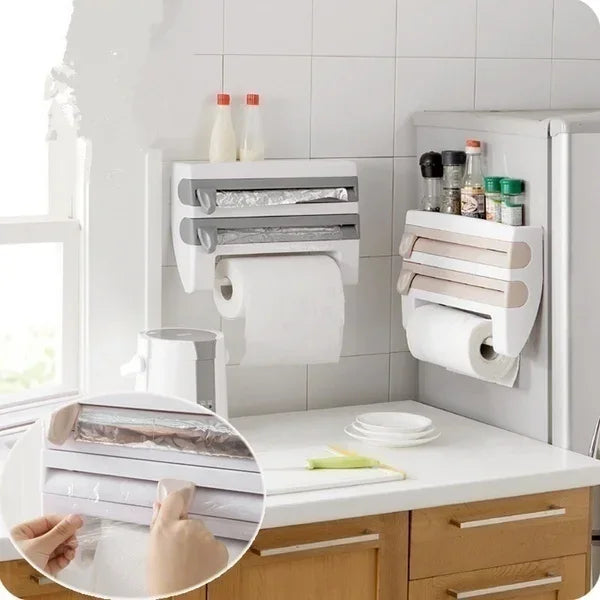 Compact Storage Organizer Rack