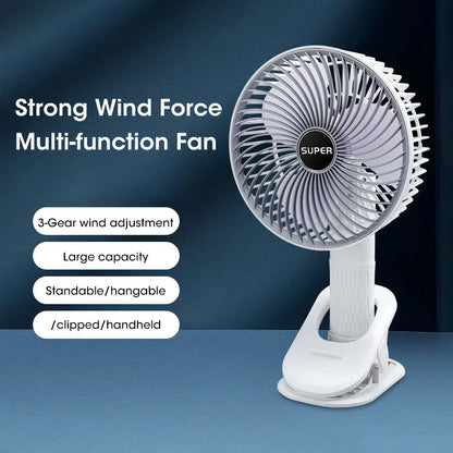 Compact 4-in-1 Powerful Floor Fan