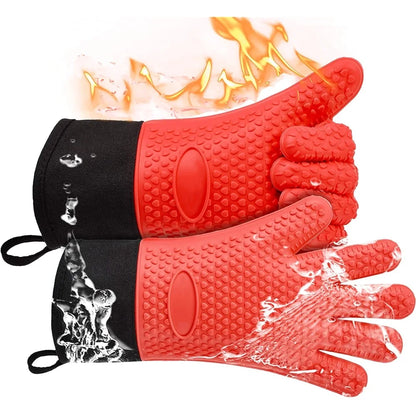 Heat Resistant BBQ Gloves with Non Slip Grip - Befez