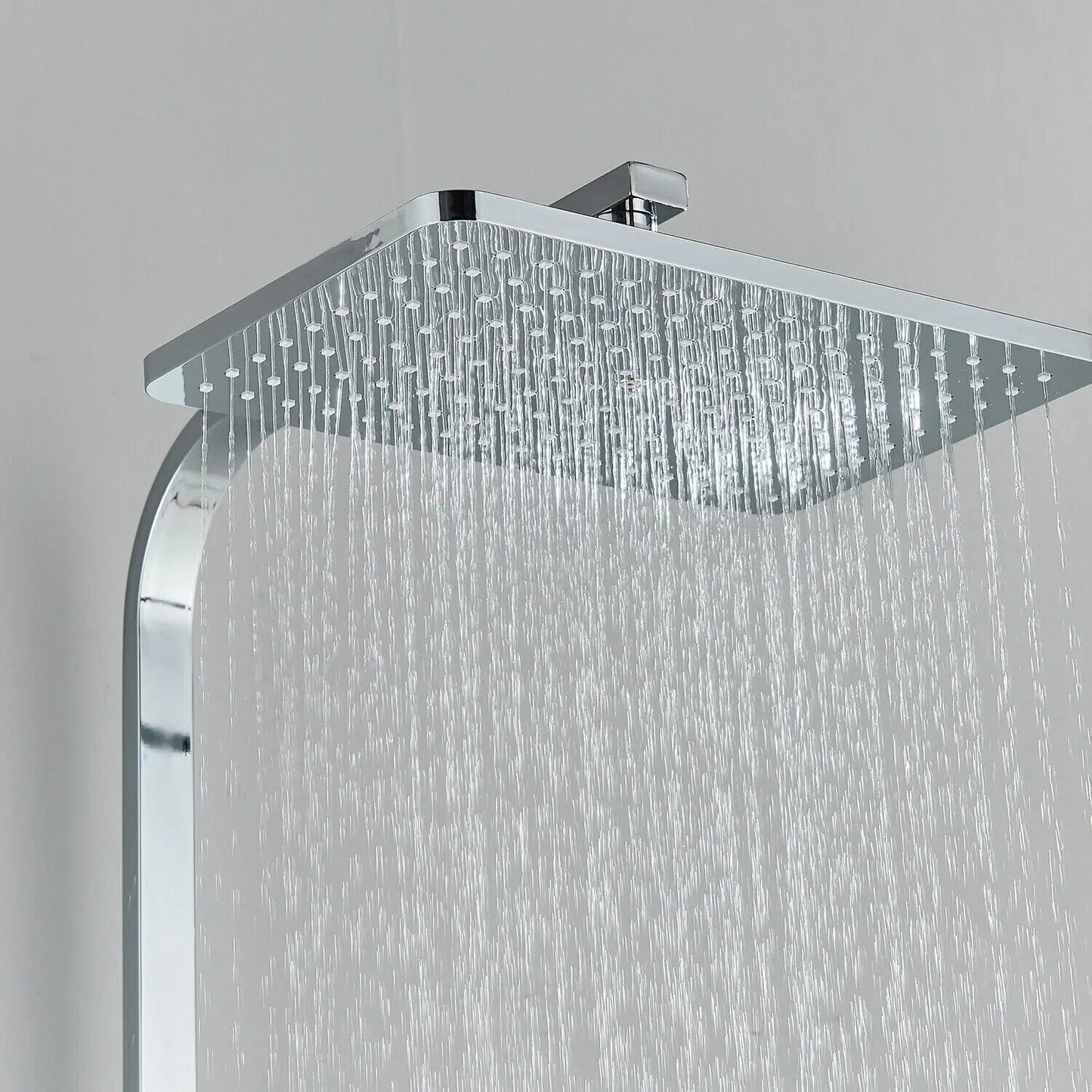 Premium Rain Shower Head Set with 4 Spray Modes