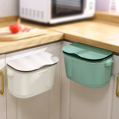 Large Storage Wall Basket with Lid for Kitchen & Bathroom
