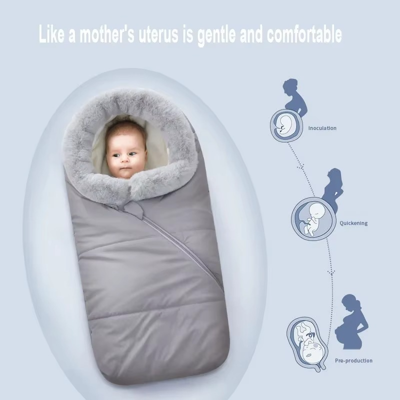 Soft Warm Baby Sleep Sack for Newborn Infants
