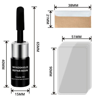 Easy Windshield Glass Repair Kit