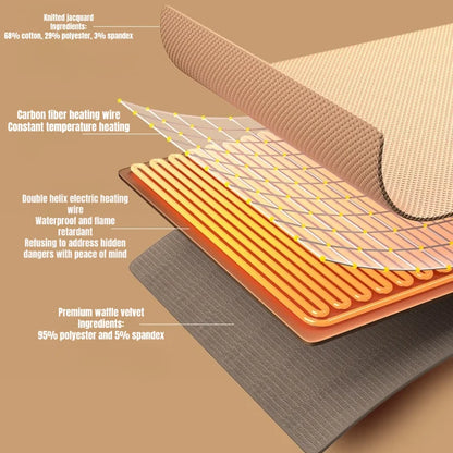 Soft Wearable Electric Heating Blanket with 3 Heat Settings