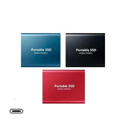 Fast Portable External SSD Drive Up to 1000MB/s