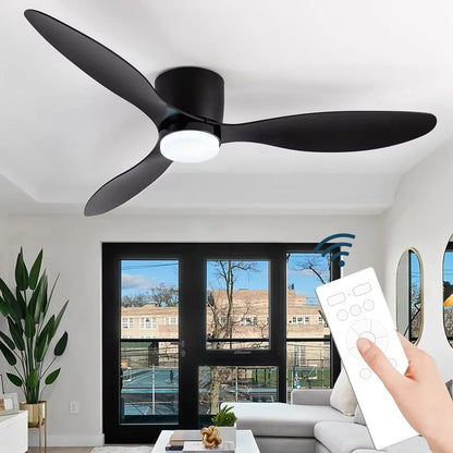 Modern Ceiling Fan With LED Light