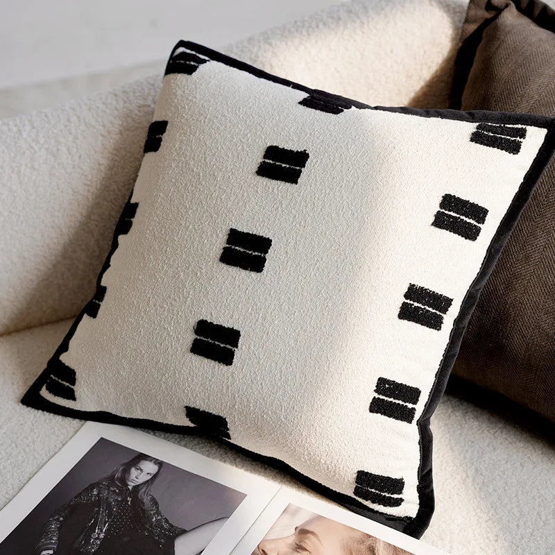 Stylish Horse Pattern Throw Pillow for Home Decor
