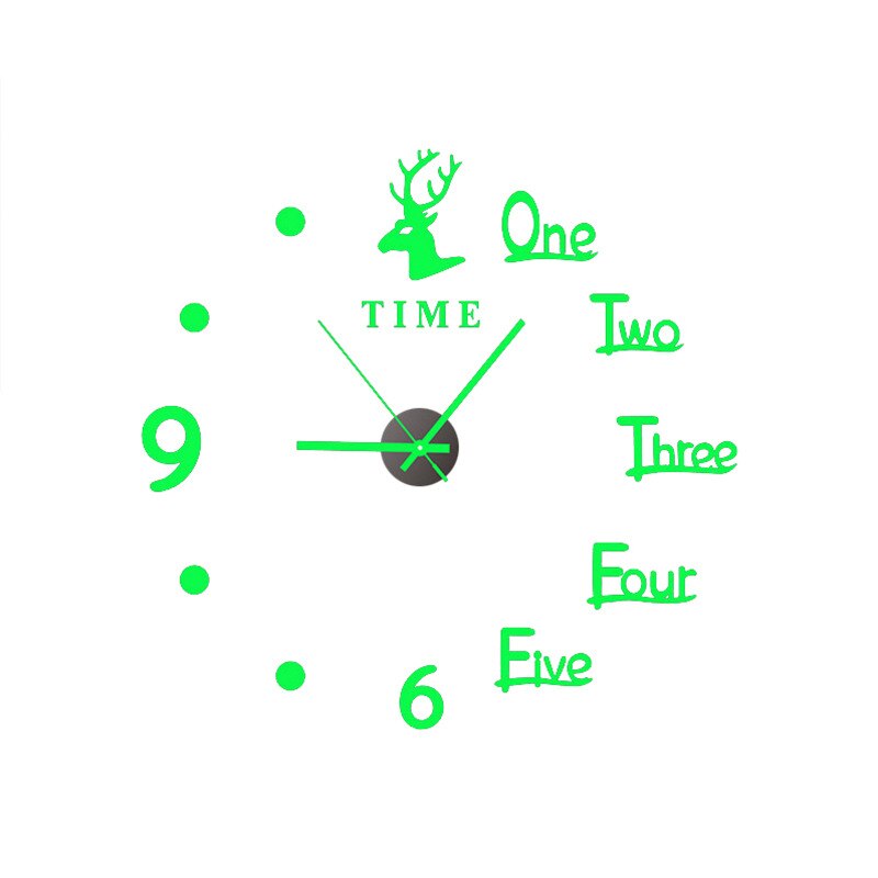 Modern Glow Quiet Wall Clock