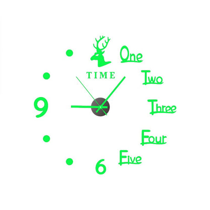 Modern Glow Quiet Wall Clock